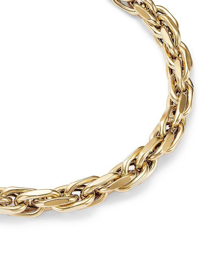 商品Alberto Amati|14K Yellow Gold Intertwined Link Chain Bracelet,价格¥7639,第3张图片详细描述