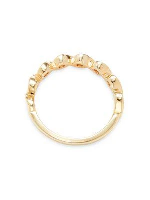 商品Saks Fifth Avenue|14K Yellow Gold & 0.33 TCW Diamond Band Ring,价格¥3927,第3张图片详细描述