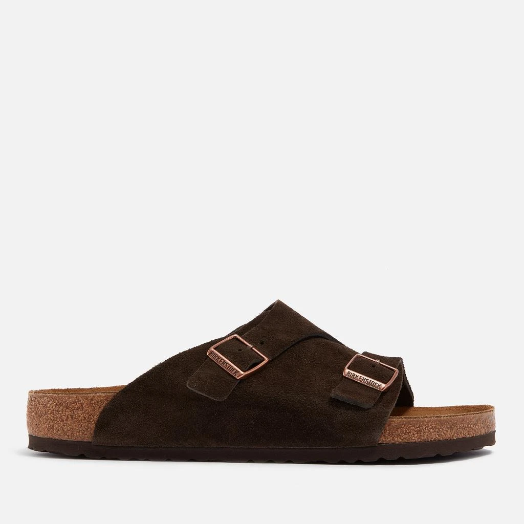 商品Birkenstock|Birkenstock Zurich Suede Slide Sandals,价格¥566,第1张图片