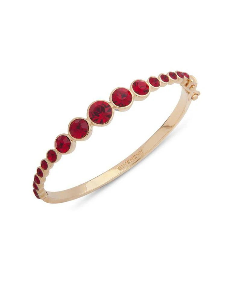 商品Givenchy|Geometric Crystal Bangle Bracelet,价格¥220,第1张图片