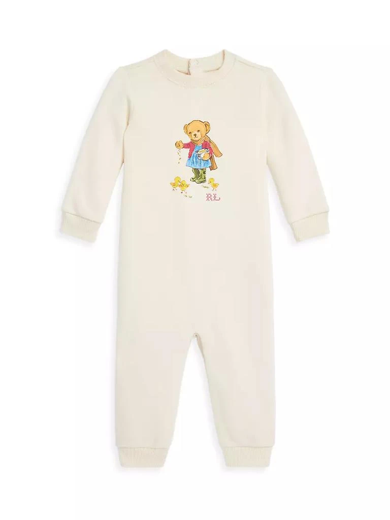 商品Ralph Lauren|Baby Girl's Magic Fleece Onesie,价格¥137,第1张图片