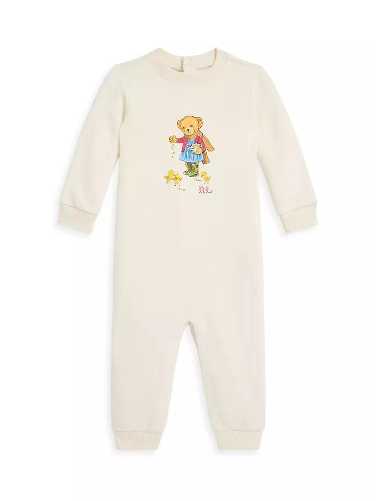 商品Ralph Lauren|Baby Girl's Magic Fleece Onesie,价格¥140,第1张图片