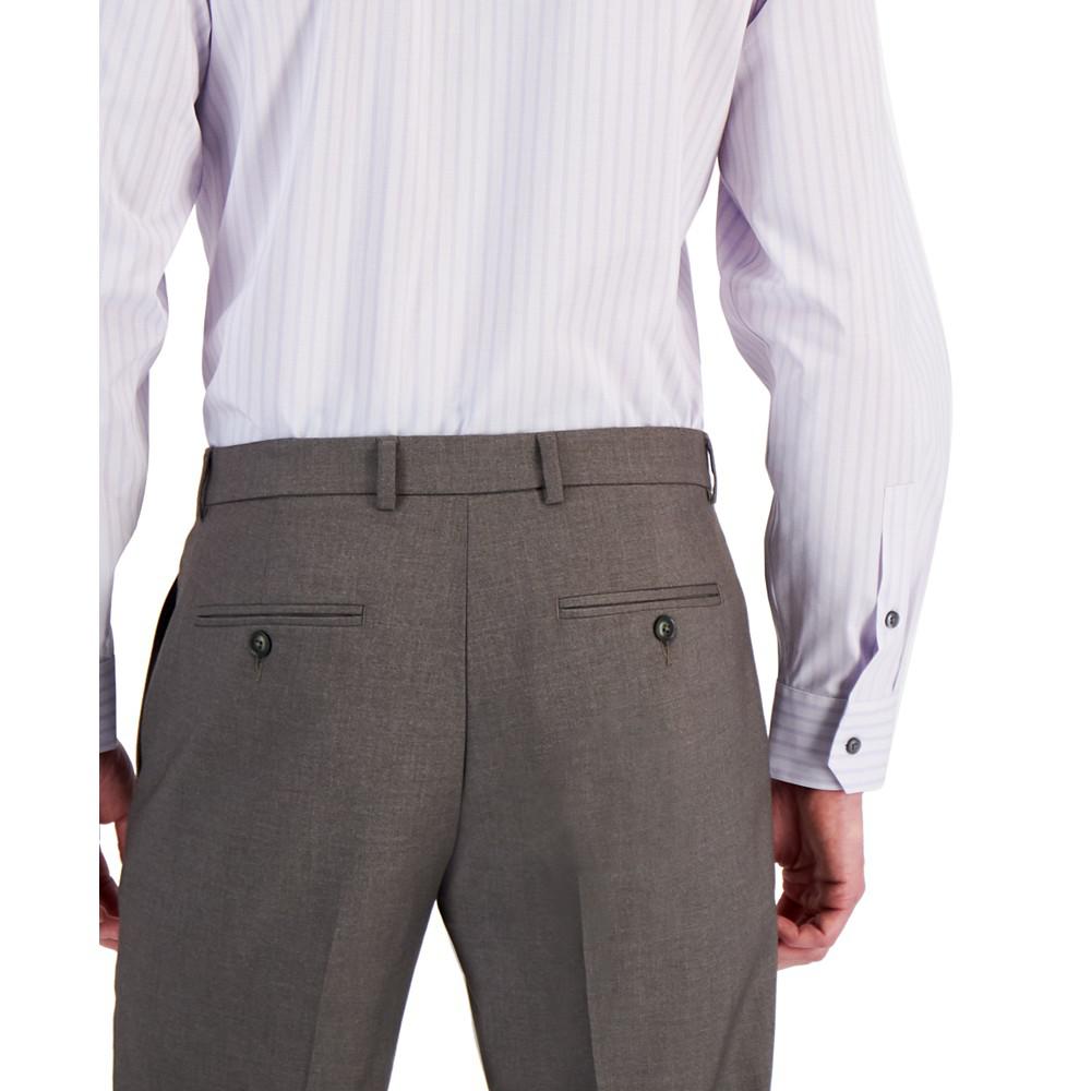Men's Regular Fit Traveler Stretch Dress Shirt, Created for Macy's商品第3张图片规格展示