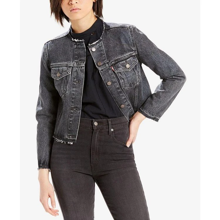 商品Levi's|® Cotton Cutoff Trucker Jacket,价格¥191,第1张图片