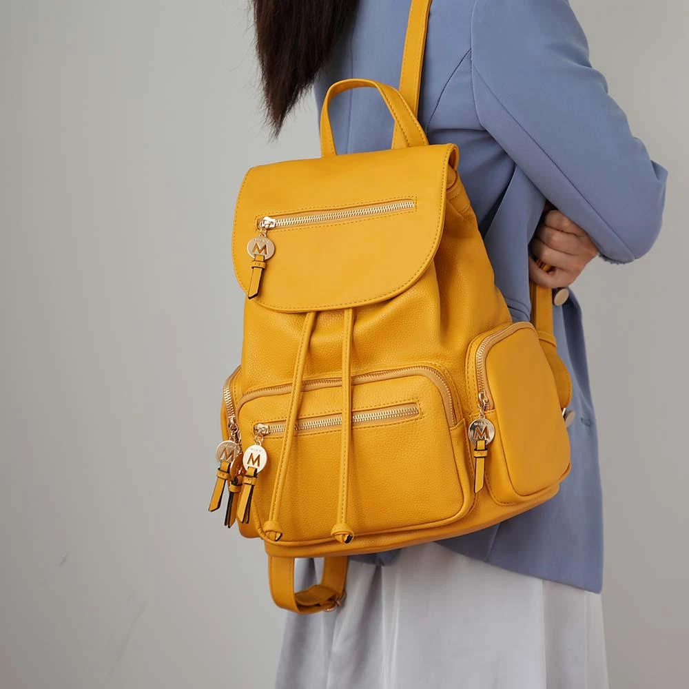 商品MKF Collection By Mia K.|Ivanna Vegan Leather for Women’s Oversize Backpack,价格¥704,第2张图片详细描述