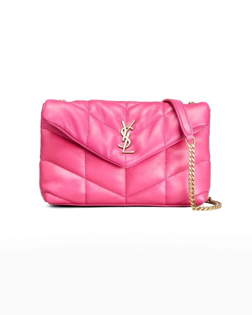 商品Yves Saint Laurent|LouLou Toy YSL Puffer Quilted Lambskin Crossbody Bag,价格¥17717,第1张图片
