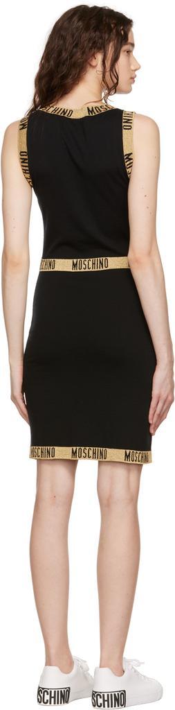 商品Moschino|黑色 Tape 连衣裙,价格¥4720,第5张图片详细描述