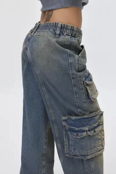 商品BDG|BDG Y2k Pocket Jean,价格¥597,第5张图片详细描述