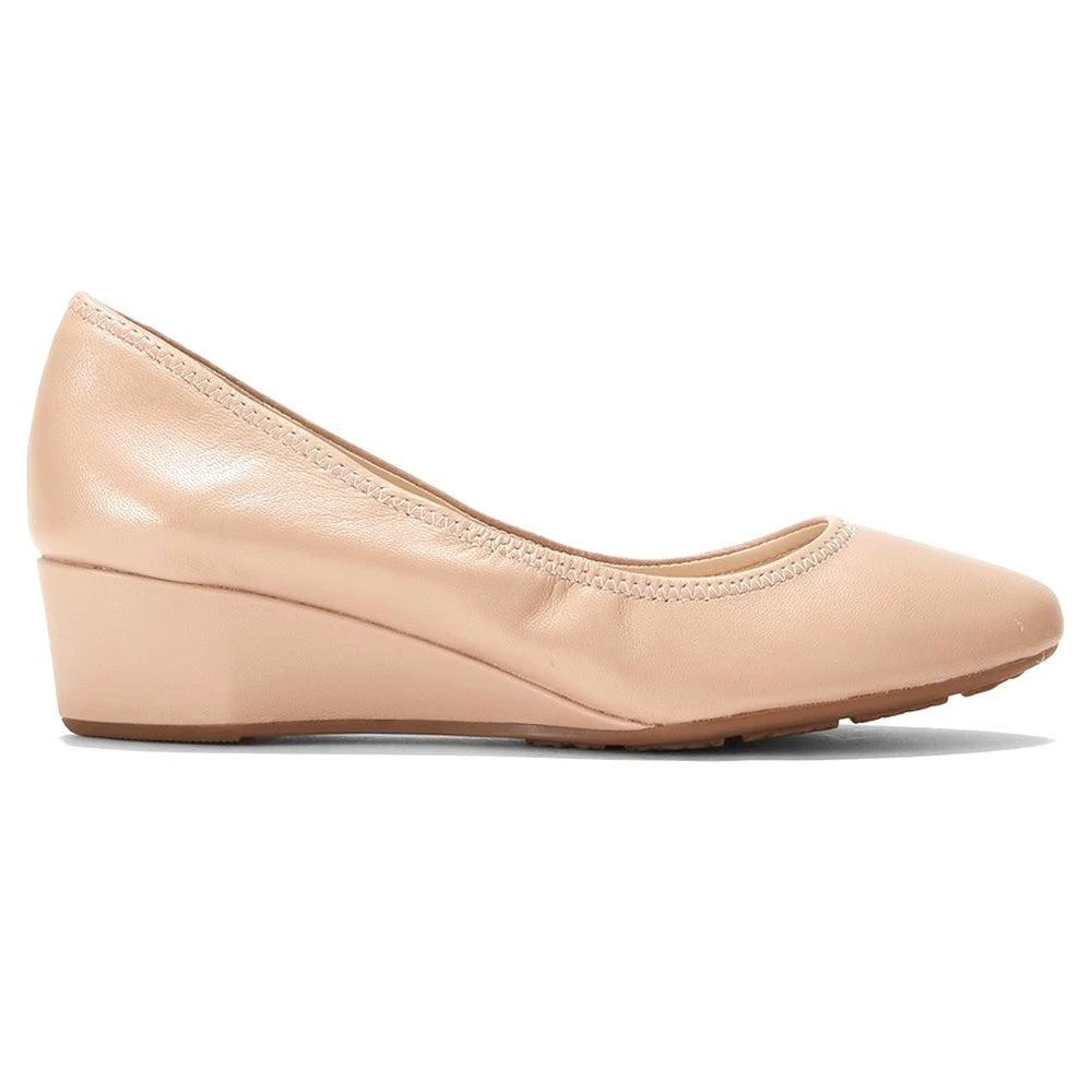 商品Cole Haan|Sloan Wedge Round Toe Pumps,价格¥772,第1张图片详细描述