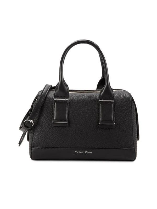 商品Calvin Klein|Jett Logo Satchel,价格¥593,第1张图片