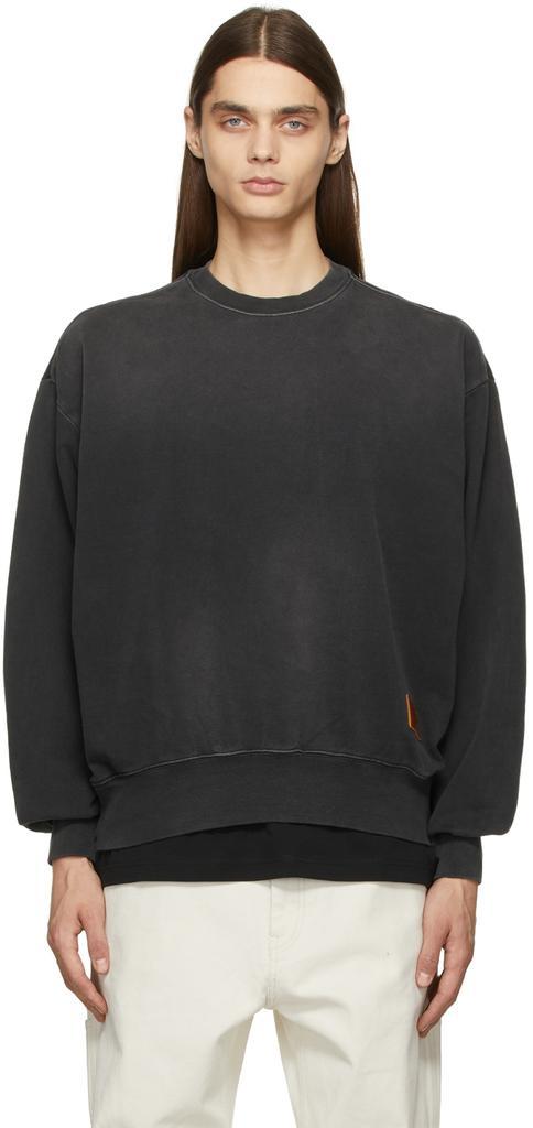 商品Acne Studios|Black Relaxed Sweatshirt,价格¥2624,第1张图片