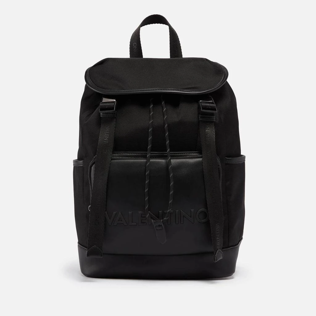 商品Valentino|Valentino Cristian Canvas and Faux Leather Backpack,价格¥1885,第1张图片