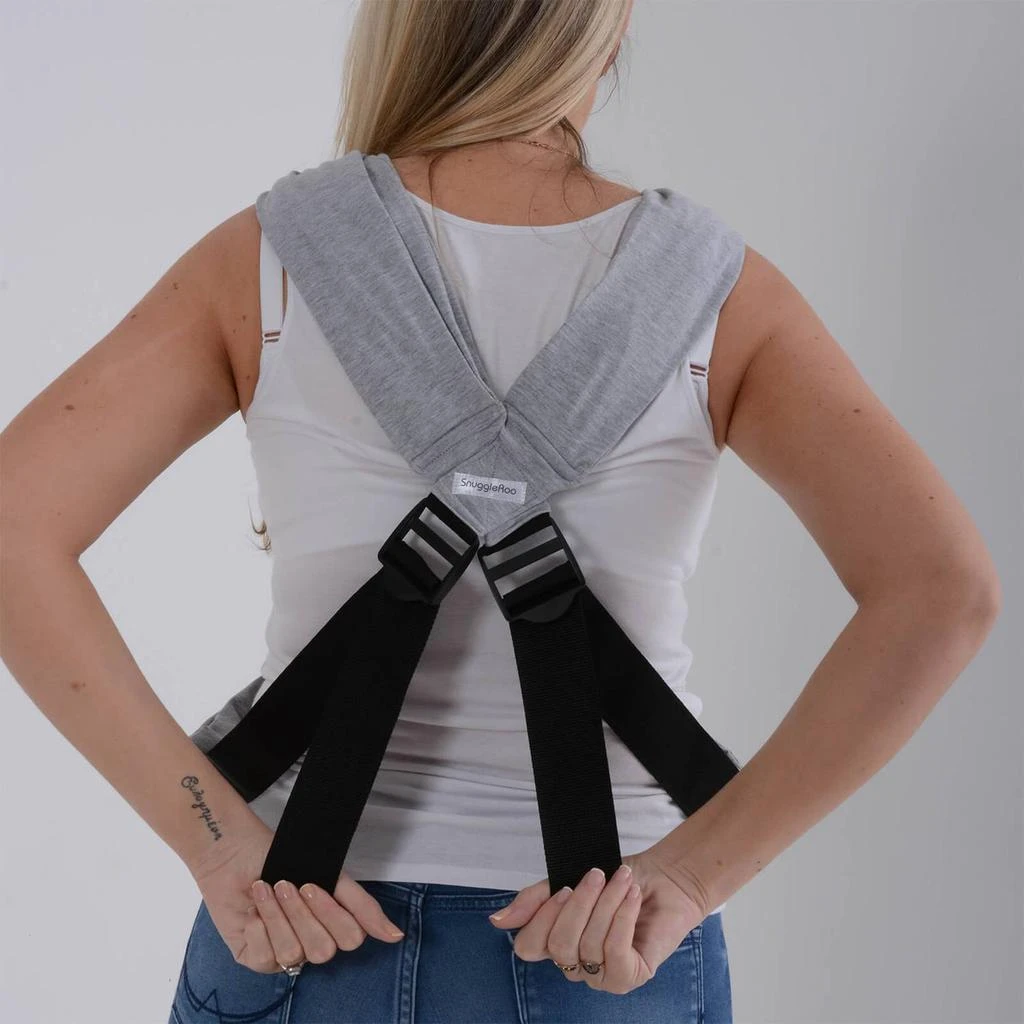 商品The Hut|Dreamgenii SnuggleRoo Baby Carrier - Light Grey,价格¥219,第5张图片详细描述