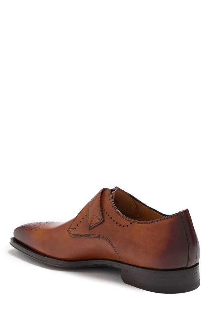 商品Magnanni|Mallory Leather Monk Strap Dress Shoe,价格¥1654,第2张图片详细描述