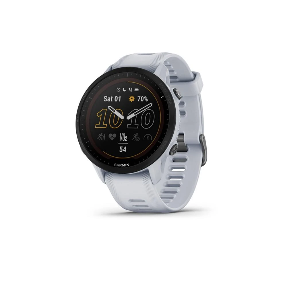 商品Garmin|Unisex Forerunner 955 Solar White Fiber - Reinforced Polymer Band Watch, 35mm,价格¥4502,第2张图片详细描述