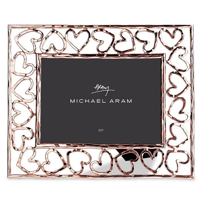 商品Michael Aram|Heart Rose Gold Tone 5x7 Picture Frame,价格¥926,第1张图片