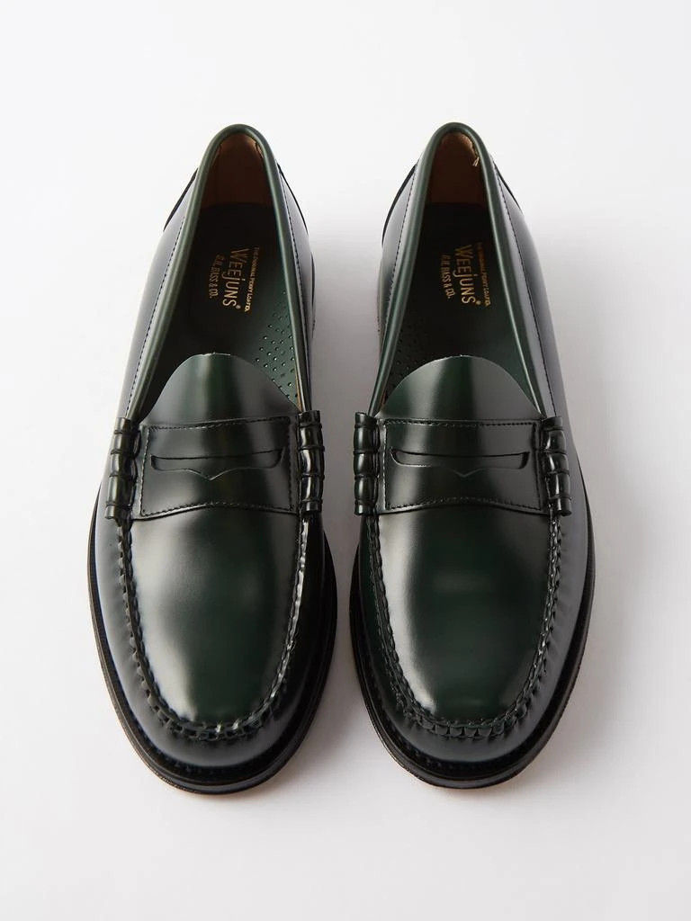 商品G.H. Bass|Weejun Heritage Larson leather loafers,价格¥1066,第3张图片详细描述