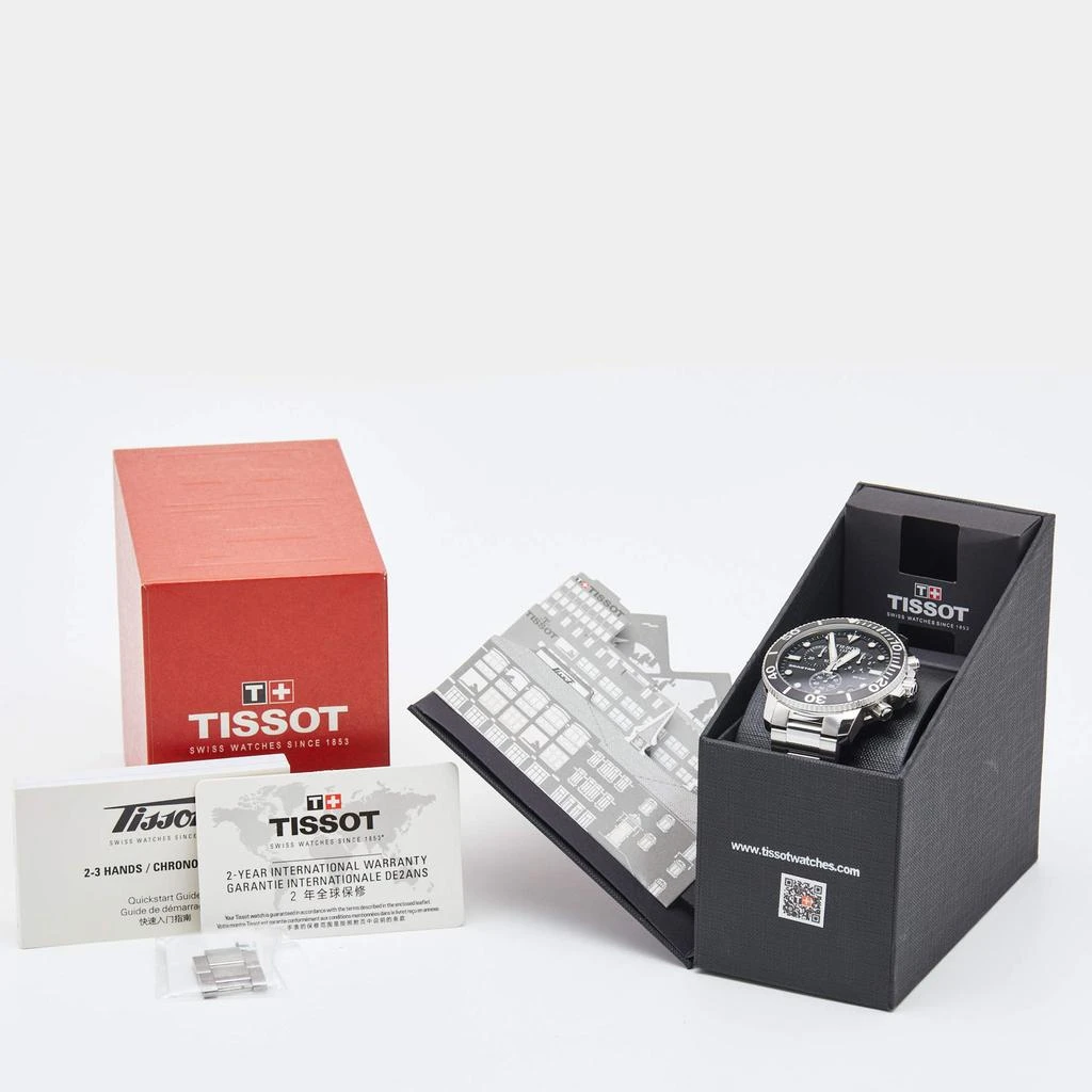 Tissot Black Stinless Steel Seastar 1000 T120.417.11.051.00 Men's Wristwatch 45.50 mm 商品