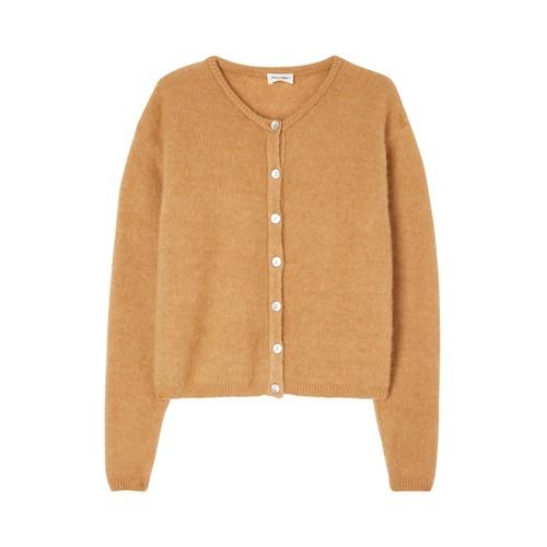 【特惠9.0折】包邮包税【预售7天发货】 AMERICAN VINTAGE 23秋冬 女士 针织衫 Vitow 羊毛衫 AMV4G228BRW商品第1张图片规格展示