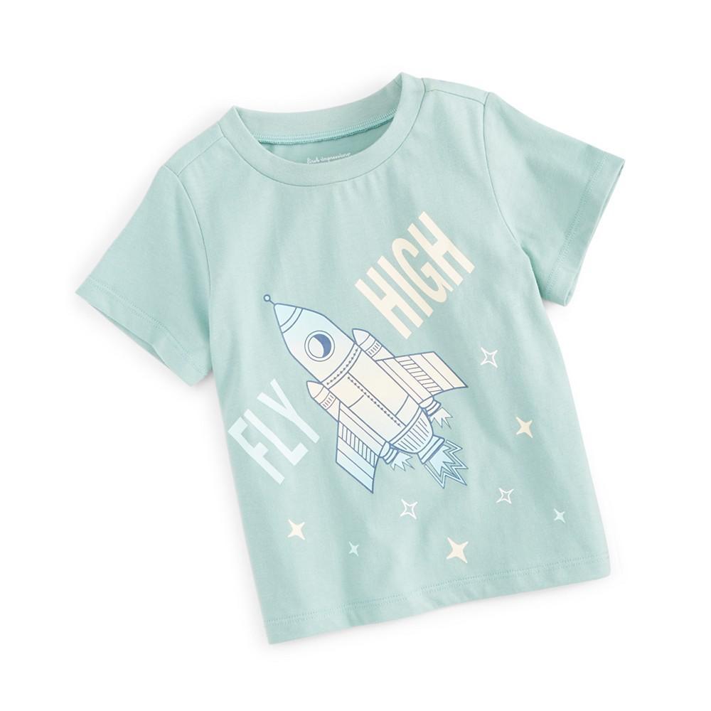 商品First Impressions|Baby Boys Fly High Rocket T-Shirt, Created for Macy's,价格¥74,第1张图片