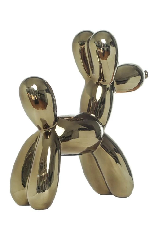 商品INTERIOR ILLUSIONS|Plus Bronze Balloon Dog Bank,价格¥426,第2张图片详细描述