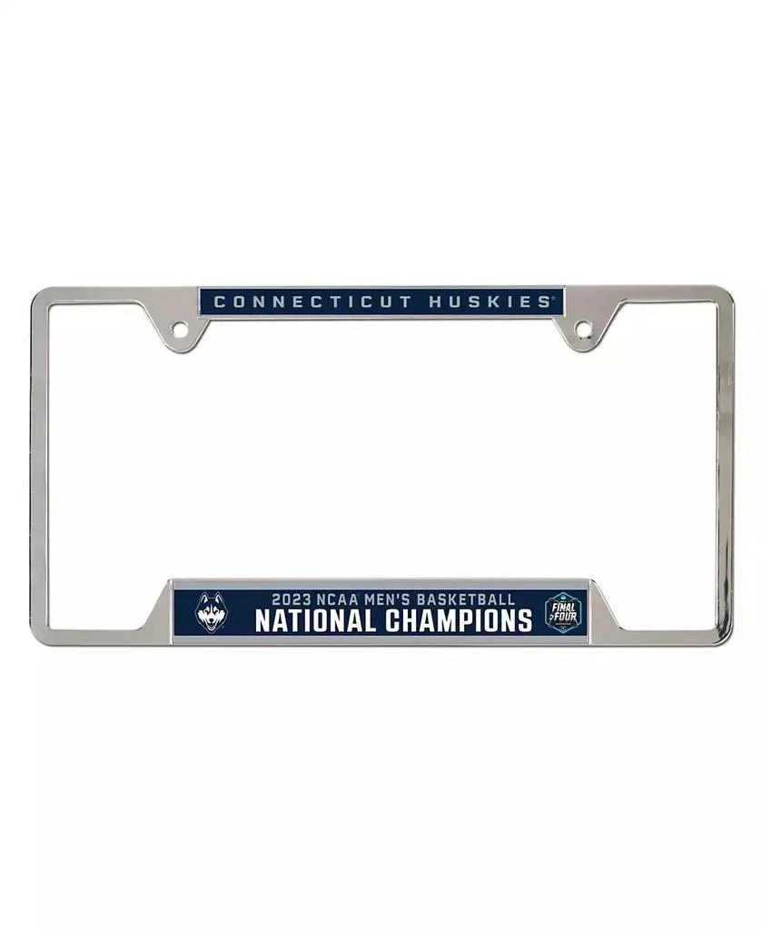 商品Wincraft|UConn Huskies 2023 NCAA Men's Basketball National Champions Metal License Plate Frame,价格¥112,第1张图片