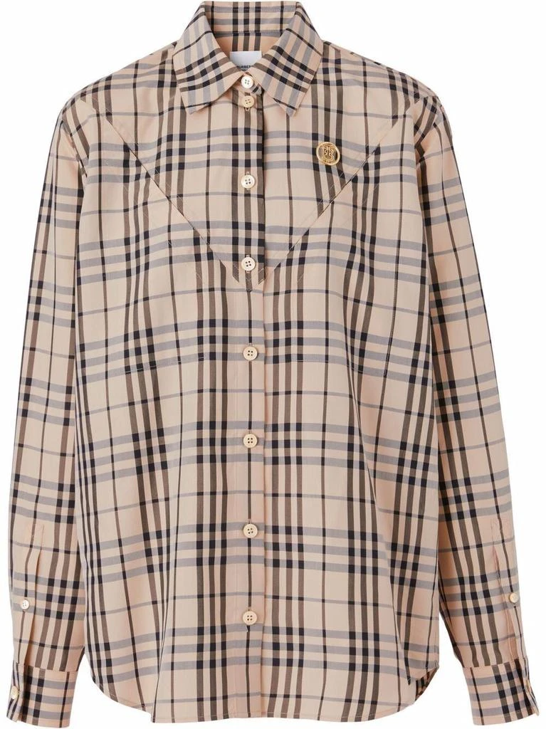 商品Burberry|Vintage check shirt,价格¥2680,第1张图片