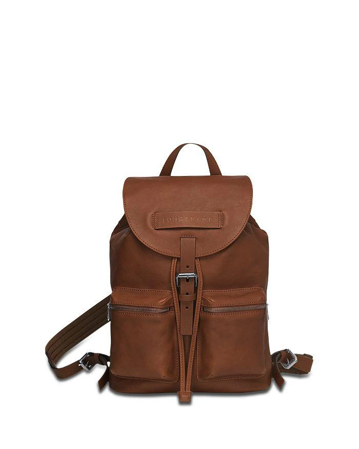 商品Longchamp|3D Leather Backpack,价格¥7360,第1张图片详细描述