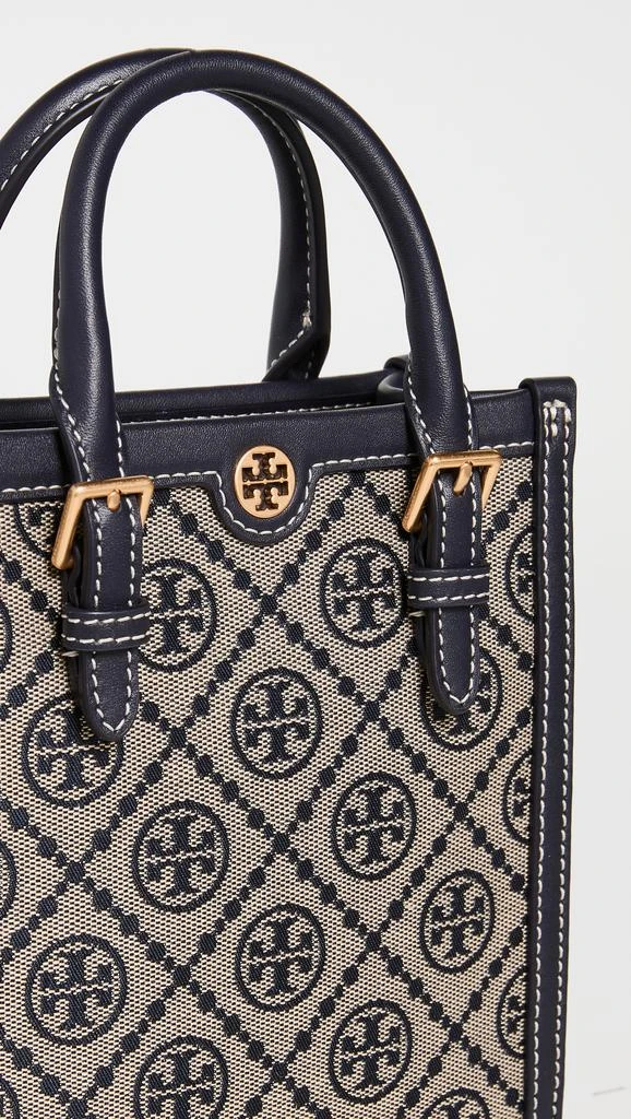 商品Tory Burch|汤丽柏琦  T Monogram迷你提花托特包,价格¥2240,第4张图片详细描述