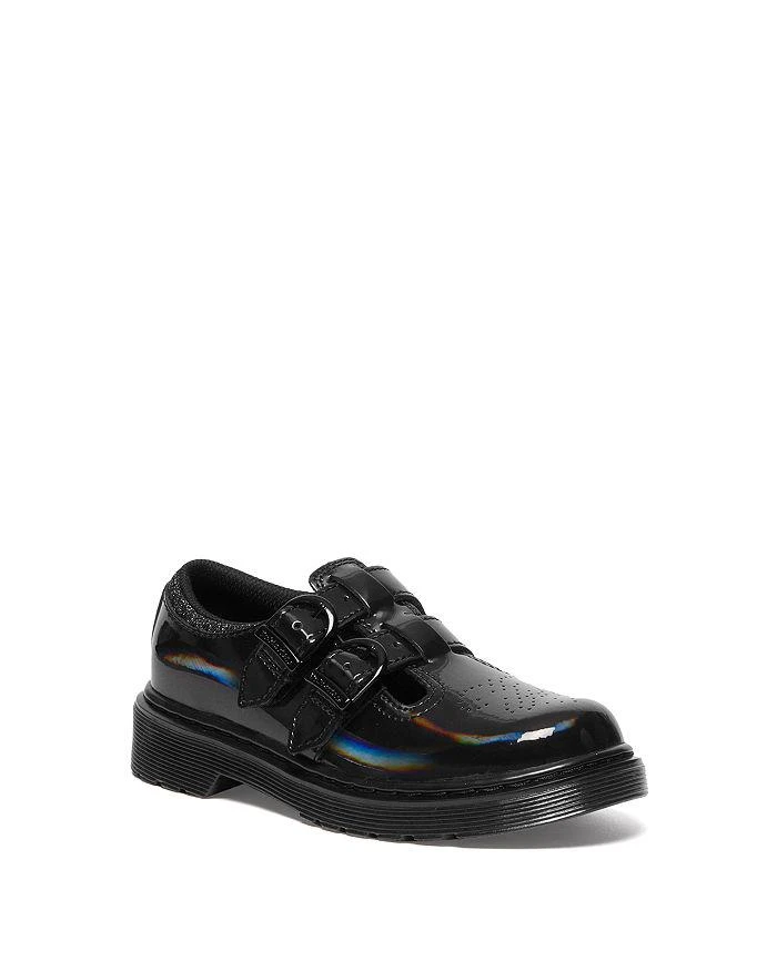 商品Dr. Martens|Unisex 8065 Junior Rainbow Patent Leather Buckle Strap Shoes - Toddler, Little Kid, Big Kid,价格¥510,第1张图片详细描述
