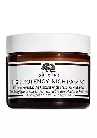 商品Origins|High Potency Night-A-Mins Oil-Free Resurfacing Cream with Fruit-Derived AHA's,价格¥382,第1张图片