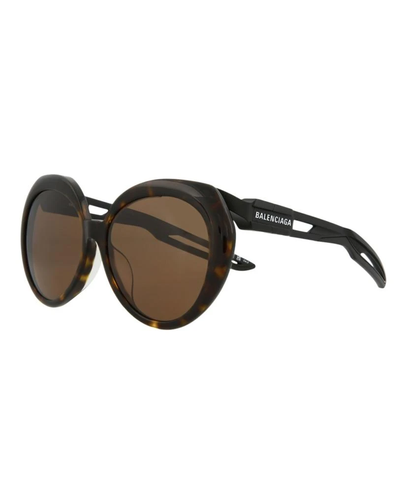 商品Balenciaga|Oval-Frame Acetate Sunglasses,价格¥1069,第2张图片详细描述