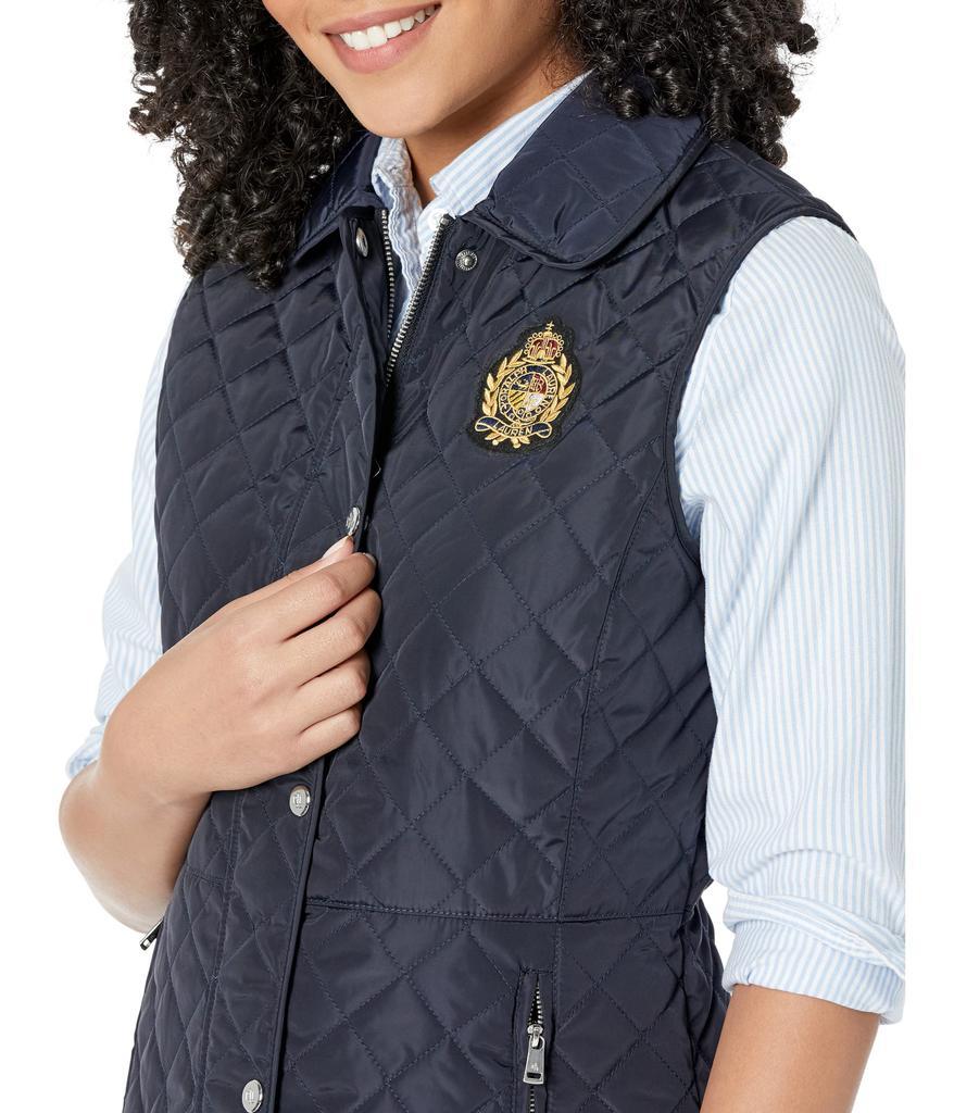 商品Ralph Lauren|Recycled Crest Quilted Vest,价格¥1096,第5张图片详细描述
