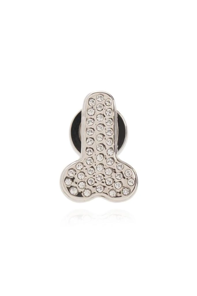 商品JW Anderson|Crystal-embellished Mono Earring,价格¥2045,第1张图片
