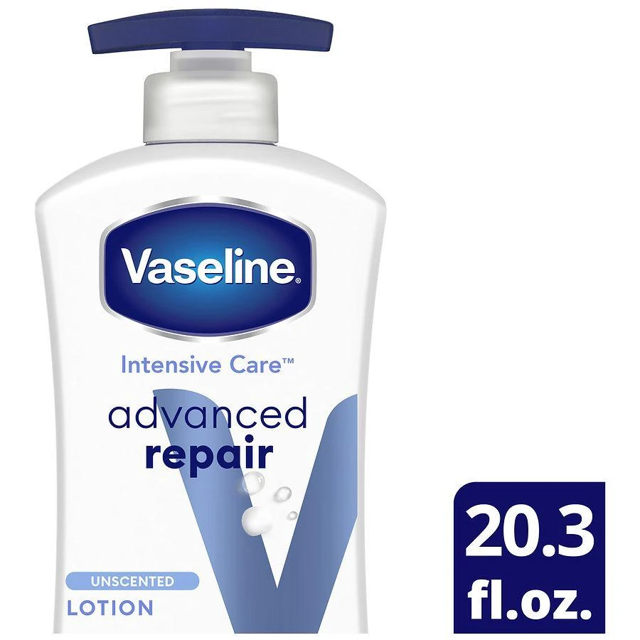 商品Vaseline|Advanced Repair Body Lotion Unscented,价格¥73,第3张图片详细描述