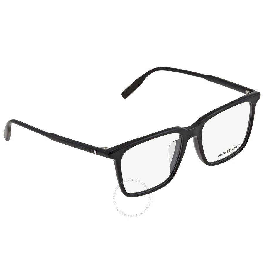 商品MontBlanc|Demo Square Men's Eyeglasses MB0011OA 001 54,价格¥1037,第1张图片