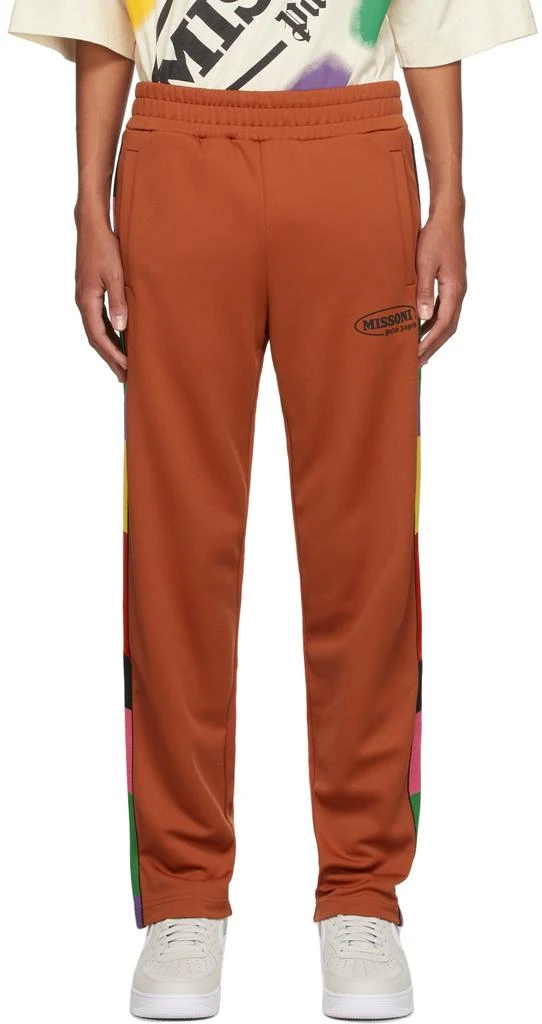 商品Palm Angels|Orange Missoni Edition Track Pants,价格¥1164,第1张图片