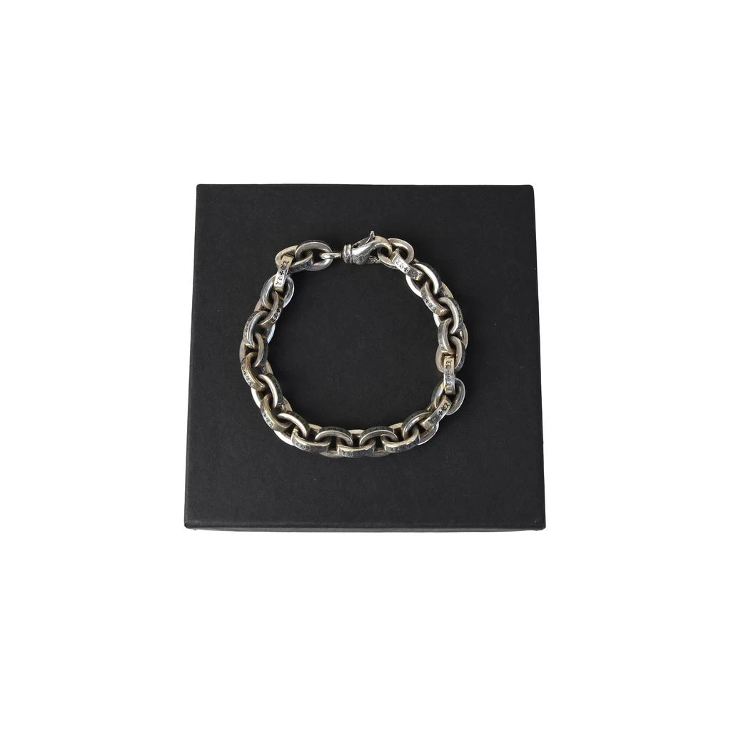 商品Chrome Hearts|Chrome Hearts Large Paper Chain Link Bracelet Silver,价格¥10141,第1张图片