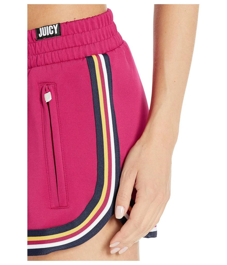 商品Juicy Couture|Juicy Stripe Tape Interlock Track Shorts,价格¥195,第4张图片详细描述