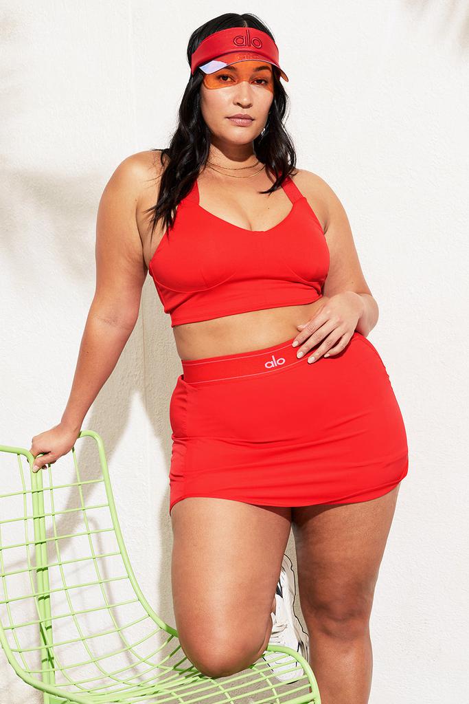 Match Point Tennis Skirt - Red Hot Summer商品第6张图片规格展示