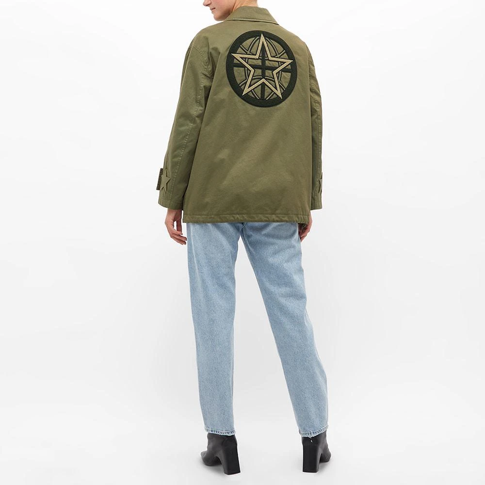 商品Burberry|Burberry Military Style Logo Jacket,价格¥14377,第5张图片详细描述