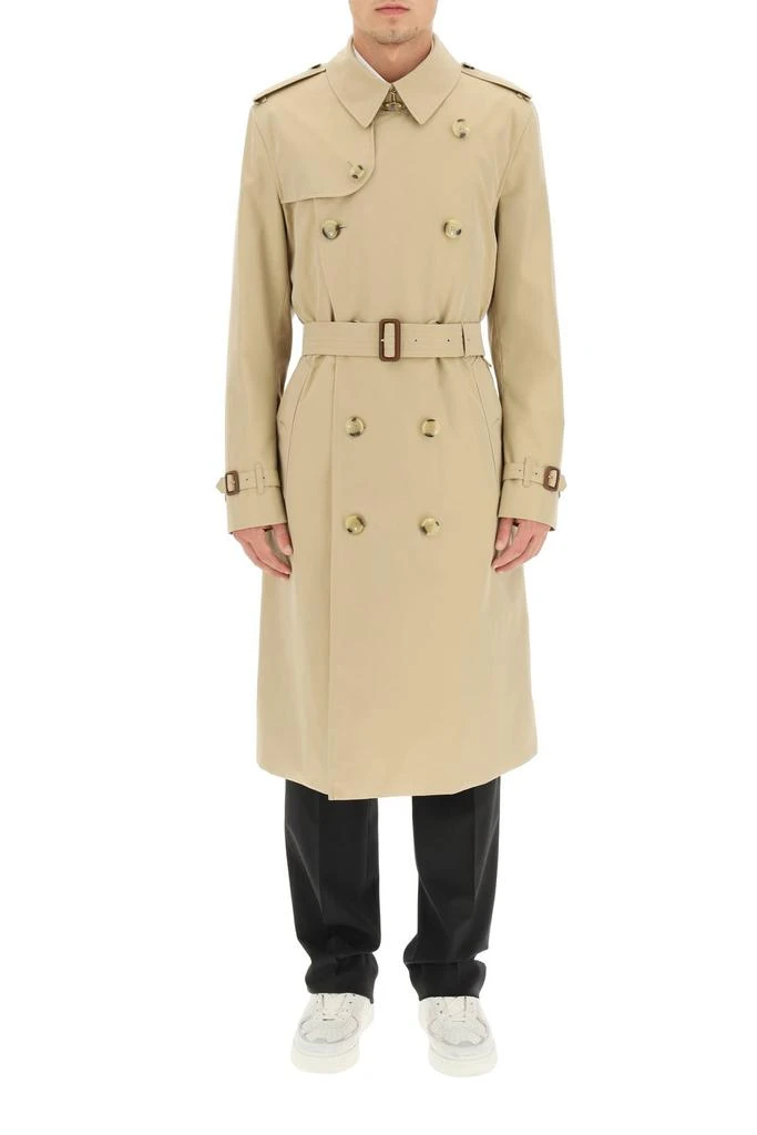 商品Burberry|Burberry Kensington Belted Trench Coat,价格¥11756,第3张图片详细描述
