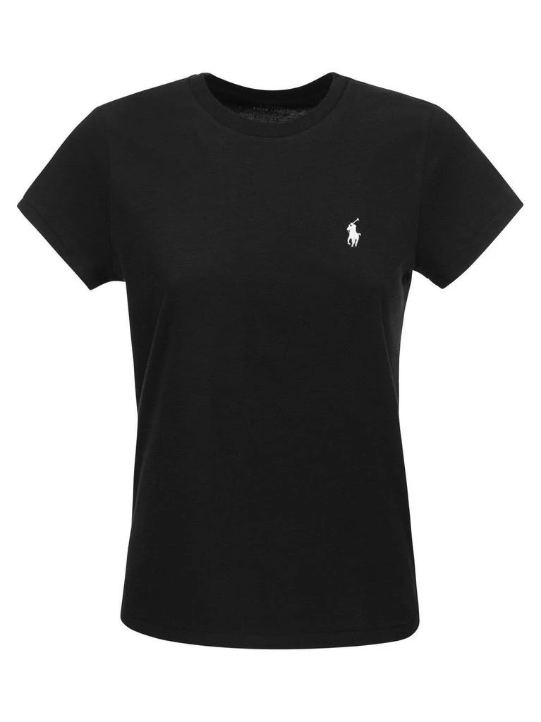 商品Ralph Lauren|Polo Ralph Lauren Pony Embroidered Crewneck T-Shirt,价格¥480,第1张图片