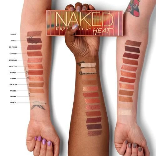 商品Urban Decay|Naked Heat Eyeshadow Palette,价格¥461,第5张图片详细描述