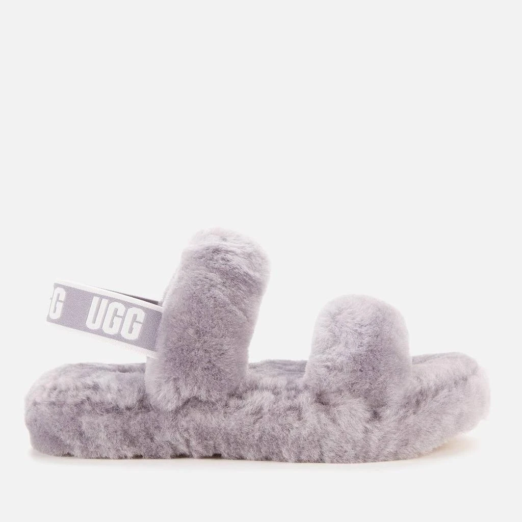 商品UGG|UGG Kids' Oh Yeah Slippers - Soft Amethyst,价格¥258,第1张图片