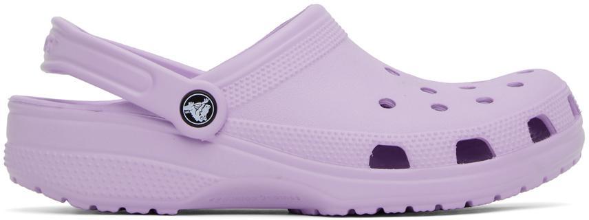 商品Crocs|Purple Classic Clogs,价格¥420,第1张图片