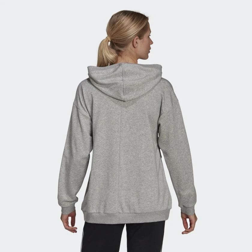 商品Adidas|Women's adidas Essentials Cotton 3-Stripes Hoodie (Maternity),价格¥264,第3张图片详细描述