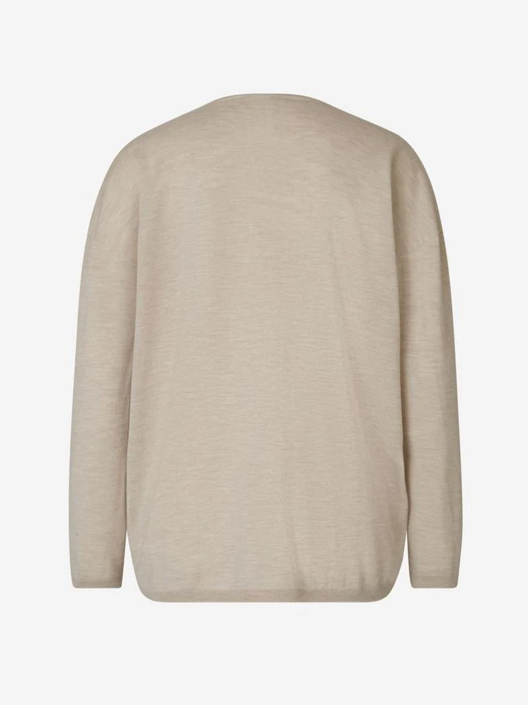 商品Max Mara|Max Mara Cashmere V Neck Sweater,价格¥3078,第2张图片详细描述