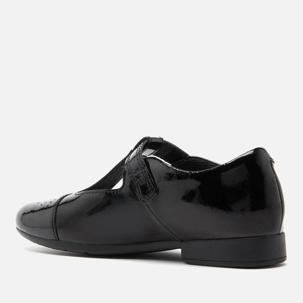 Clarks Kids' Scala Spirit School Shoes - Black Pat商品第2张图片规格展示