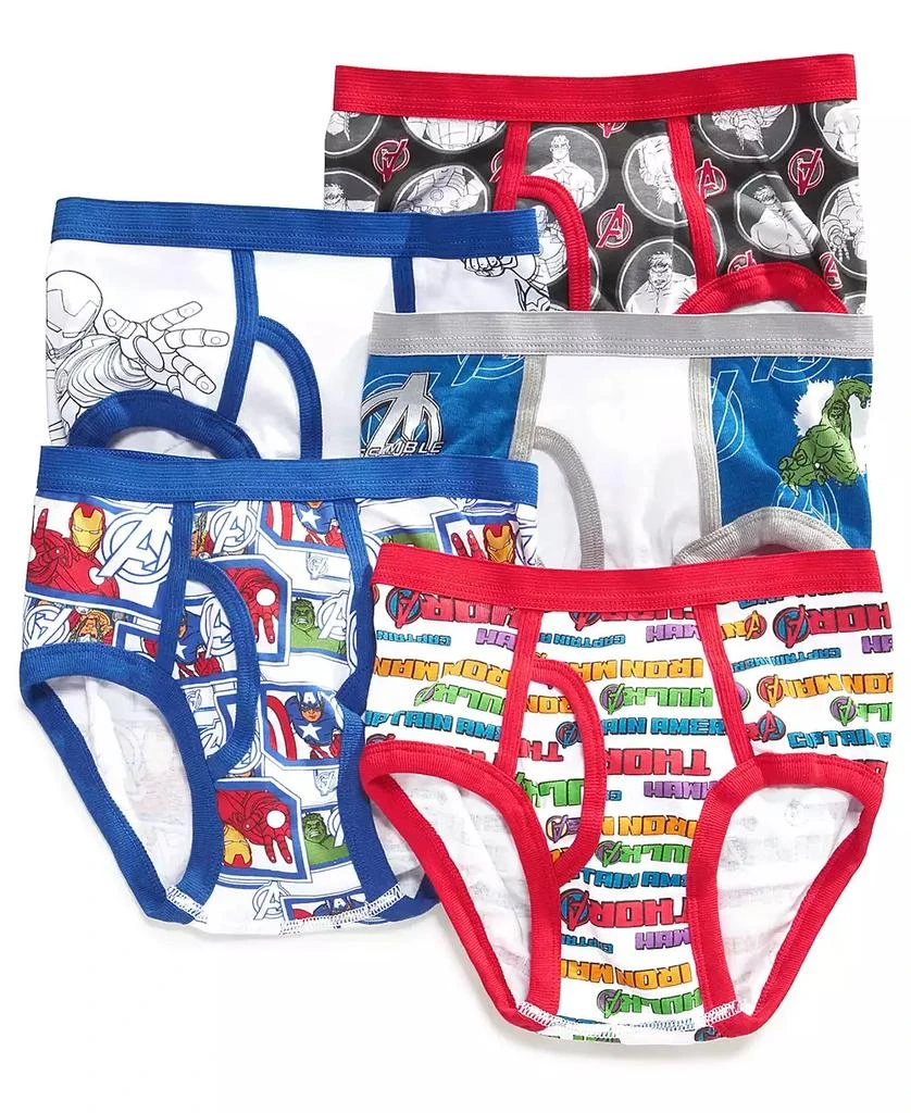 商品Avengers|Marvel's® 5-Pk. Cotton Briefs, Little Boys & Big Boys,价格¥84,第1张图片